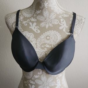 Victoria's Secret Perfect Coverage Gray Bra 36D